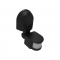 MOTION DETECTOR INFRARED WALL MOUNTED 230V IP44 180° 2 12m MAX BLACK ELPIRWB