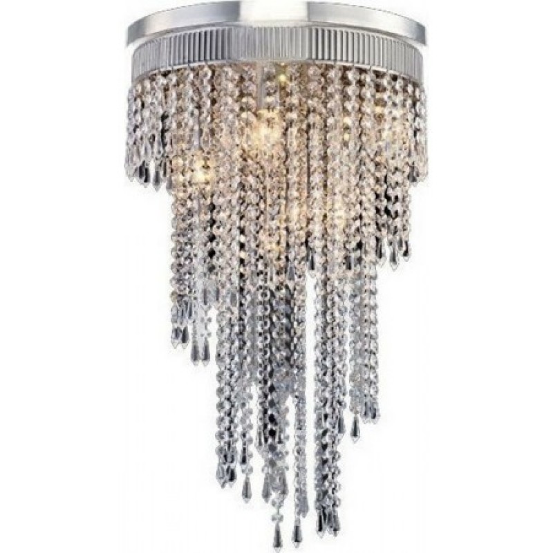 PENDANT 7XE14 CRYSTAL+NICKEL Φ40ΧΗ66CM ITEA DLA12227
