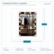 LED MAKE UP RECTANGULAR MIRROR 50x70 CM 144-88009 LED MAKE UP RECTANGULAR MIRROR 50x70 CM 144-88009