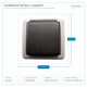 ВЛАГОЗАЩИТЕН КОНТАКТ SCHUKO С КАПАК СИВ IP54