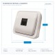 КОНТАКТ RJ45 БЯЛ IP20 КОНТАКТ RJ45 БЯЛ IP20