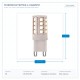 LED КРУШКА G9 3,6W 6500K 400LM
