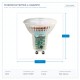 LED КРУШКА GU10 5.5W 2700K 38° ДИМИРУЕМА LED КРУШКА GU10 5.5W 2700K 38° ДИМИРУЕМА