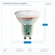 LED КРУШКА GU10 5.5W 6500K 38° ДИМИРАЩА LED КРУШКА GU10 5.5W 6500K 38° ДИМИРАЩА