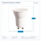 LED КРУШКА GU11 2,2W 2700K 200LM