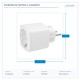 SMART ADAPTOR SCHUKO WITH WIFI AND POWER METER 220-240V 10A 147-77913 SMART ADAPTOR SCHUKO WITH WIFI AND POWER METER 220-240V 10A 147-77913