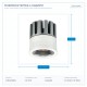 LED КРУШКА VK/PL-CN35-COB-600-930-24D-G2