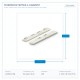 LED ЛЕНТА VK FORTIMO 2.8W 940 HV5 14MM