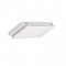 RECESSED LUMINAIRE EMPTY FOR LED OPAL COVER (FLUORESCENT 1X18W) ERKE118IP44O