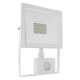 WHITE SENSOR LED SMD FLOOD LUMINAIRE IP66 30W 3000K 2400Lm 230V RA80 Q3030WS