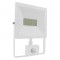 WHITE SENSOR LED SMD FLOOD LUMINAIRE IP66 50W 3000K 4000Lm 230V RA80 Q5030WS