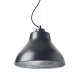 PHASING OUT GLASS BLACK MAT OUTSIDE-SILVER INSIDE F32XH20CM E27 BERGAMO 1039714
