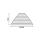 PHASING OUT GLASS WHITE MAT OUTSIDE- SILVER INSIDE Φ30ΧΗ14CM FOR E27 TOKYO 2390030WS PHASING OUT GLASS WHITE MAT OUTSIDE- SILVER INSIDE Φ30ΧΗ14CM FOR E27 TOKYO 2390030WS