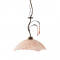 PHASING OUT GLASS BROWN-BEIGE D30 x H12cm E27 PELLA 1140A1FS