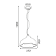 PHASING OUT PENDANT 1XE27 CEMENT Φ31ΧΗ120CM RANGER V36251 PHASING OUT PENDANT 1XE27 CEMENT Φ31ΧΗ120CM RANGER V36251