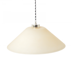 PHASING OUT GLASS BEIGE D45 x H16cm E27 PAPAYA 10381 PHASING OUT GLASS BEIGE D45 x H16cm E27 PAPAYA 10381