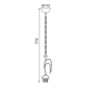 PHASING OUT SUSPENSION METAL BRONZE LEAF-CRYSTAL E27 TEF121B PHASING OUT SUSPENSION METAL BRONZE LEAF-CRYSTAL E27 TEF121B