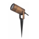 RUST SPOT LUMINAIRE GU10 MAX. 3W LED IP65   GARDEN SPIKE SL7030R