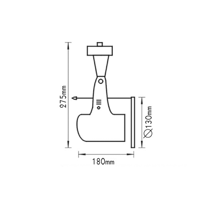 SPOT TRACK 4CABLE PAR38 AC.045XFST7T4