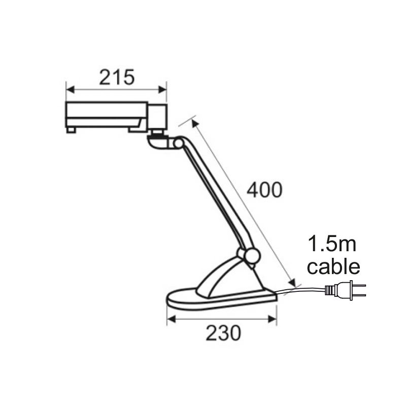 PHASING OUT TABLE LAMP E27 40W RED HIPSTER SF071R