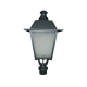 TRADITIONAL LANTERN LIGHT F60/F76 RAL7016 40X40Χ77CM HI1020