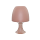 TABLE LAMP 1XE14 PLASTIC TAUPE LIGHT Φ16XH25,5CM NIOKI 1024SLTE