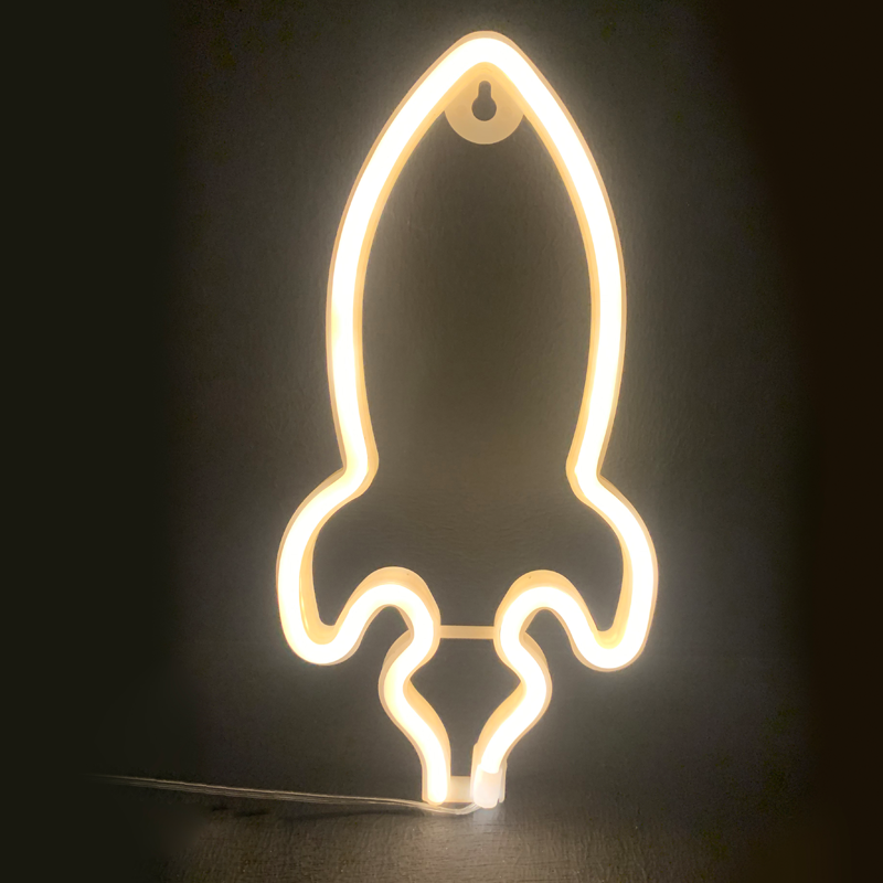 ROCKET, 87 NEON LED LIGHTS WITH BATTERY (3xAA)/USB, WW, IP20, 13.5x2x27cm F04001320 ROCKET, 87 NEON LED LIGHTS WITH BATTERY (3xAA)/USB, WW, IP20, 13.5x2x27cm F04001320