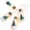 ”MINI GLASS BOTTLE  GREEN TREE 10 LED STRING LIGHTS WITH BATTERIES (2xΑΑ) WARM WHITE IP20 135+30cm TRANSPARENT CABLE XH10WW2A