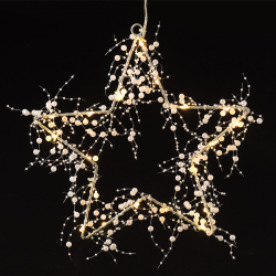 “STAR WALL LIGHTS” 20 LED LIGHTS WITH BATTERY (3xAA) WARM WHITE IP44 28cm XSTARDWW282A “STAR WALL LIGHTS” 20 LED LIGHTS WITH BATTERY (3xAA) WARM WHITE IP44 28cm XSTARDWW282A