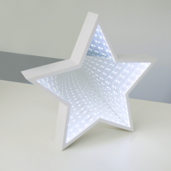 “INFINITY MIRROR TUNNEL LAMP” 