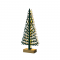 “WOODEN XMAS TREE LIGHT” GREEN TREE- BIG 10 LED LIGHTS WITH BATTERY (2xAAA) WARM WHITE IP20 21x5x47cm XTREGWW473A