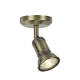 WALL MOUNTED 1ΧGU10 SATIN BRONZE METAL 8Χ8Χ14CM BRULEE SU281PBR WALL MOUNTED 1ΧGU10 SATIN BRONZE METAL 8Χ8Χ14CM BRULEE SU281PBR