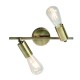 SPOT II BRASS ANTIQ METAL 2ΧΕ27 MOHICANS SUT1912TB