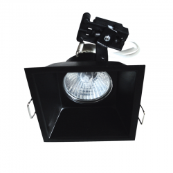 SPOT GU10 BLACK SQUARE SHAPE GL5300468B SPOT GU10 BLACK SQUARE SHAPE GL5300468B