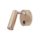 PHASING OUT WALL MOUNTED LED LUMINAIRE 50° 3W 4000K 210Lm 230 V WHITE MATT MOVABLE WITH SWITCH INYOKA2 SF151AMG