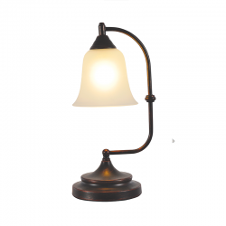 TABLE LAMP BLACK - BRONZE WITH SANDSTONE GLASS 1xE27 MOBY AD80081T TABLE LAMP BLACK - BRONZE WITH SANDSTONE GLASS 1xE27 MOBY AD80081T