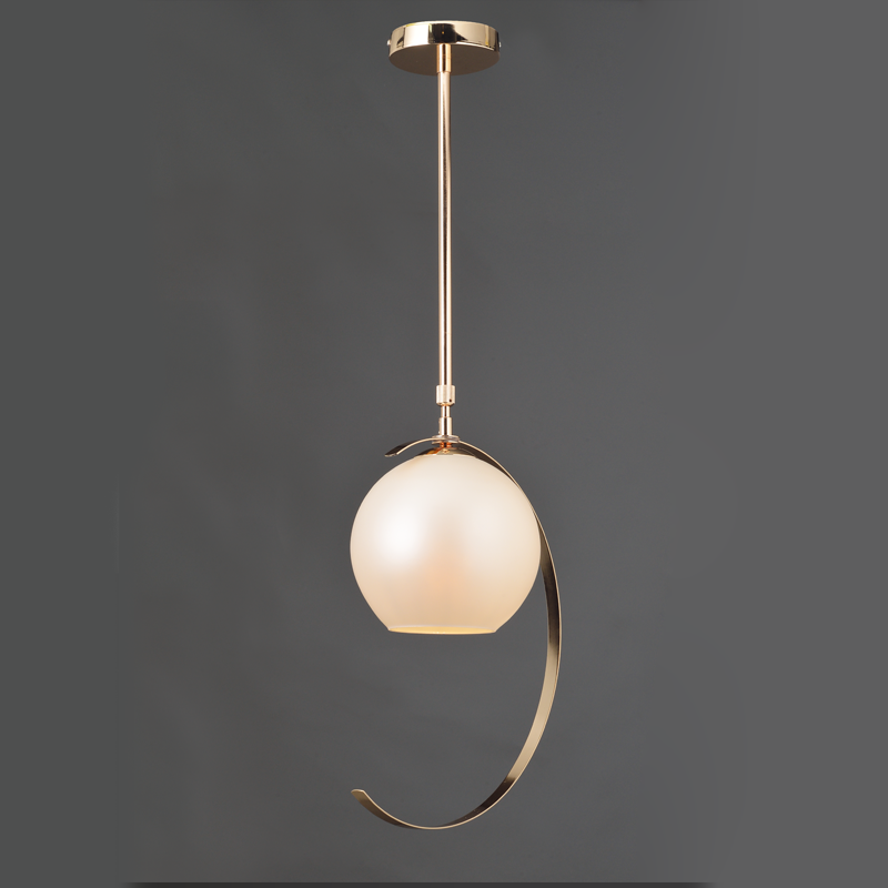 PENDANT LUMINAIRE 1ΧΕ27 METAL GOLD + PERLE GLASS Φ35ΧΗ100CM IPARELLE DCR17501P PENDANT LUMINAIRE 1ΧΕ27 METAL GOLD + PERLE GLASS Φ35ΧΗ100CM IPARELLE DCR17501P