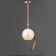 PENDANT LUMINAIRE 1ΧΕ27 METAL GOLD + PERLE GLASS Φ35ΧΗ100CM IPARELLE DCR17501P PENDANT LUMINAIRE 1ΧΕ27 METAL GOLD + PERLE GLASS Φ35ΧΗ100CM IPARELLE DCR17501P