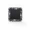 PRIME 1 GANG 2 WAY SWITCH SCREWLESS 1P 10AX 250VAC IP20 MATT ANTHRACITE 1000110105