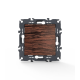 PRIME 1 GANG 2 WAY SWITCH SCREWLESS 1P 10AX 250VAC IP20 WOOD 1000110106