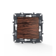 PRIME INTERMEDIATE SWITCH SCREWLESS 1+1P 10AX 250VAC IP20 WOOD 1000110406