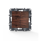 PRIME 2 GANG SHUTTER SWITCH SCREWLESS 1-1P 10AX 250VAC IP20 WOOD 1000110606 PRIME 2 GANG SHUTTER SWITCH SCREWLESS 1-1P 10AX 250VAC IP20 WOOD 1000110606