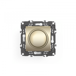 PRIME DIMMER 1 WAY 1P TRIAC 300VA 250VAC IP20 MATT CHAMPAGNE 1000115104