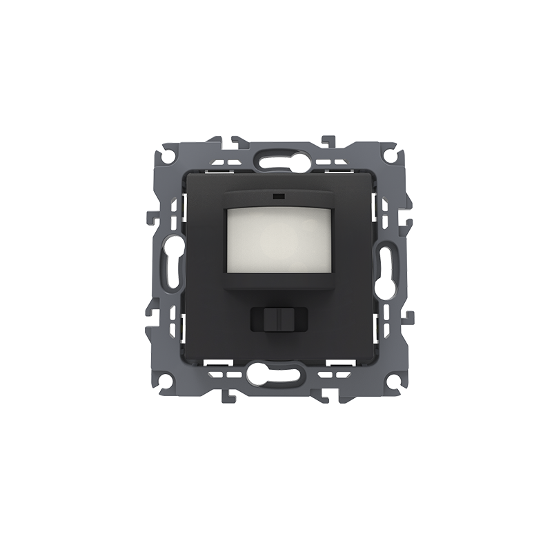 PRIME MOTION SENSOR (L+N) 180-250VAC 400W(40VA) 5-7m 3-7Lux30-260sec IP20 MATT ANTHRACITE 1000117105