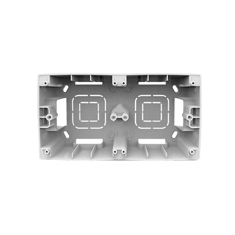 PRIME 2 GANG SURFACE MOUNTING BOX IP20 WHITE 1000118101 PRIME 2 GANG SURFACE MOUNTING BOX IP20 WHITE 1000118101