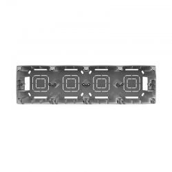 PRIME 4 GANG SURFACE MOUNTING BOX IP20 WHITE 1000118301 PRIME 4 GANG SURFACE MOUNTING BOX IP20 WHITE 1000118301