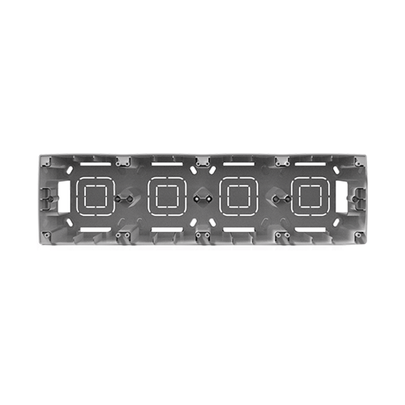 PRIME 4 GANG SURFACE MOUNTING BOX IP20 WHITE 1000118301