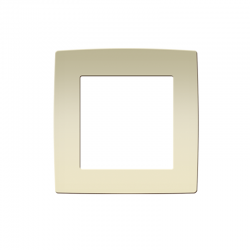 PRIME 1 GANG FRAME IP20 IVORY 1000119002 PRIME 1 GANG FRAME IP20 IVORY 1000119002