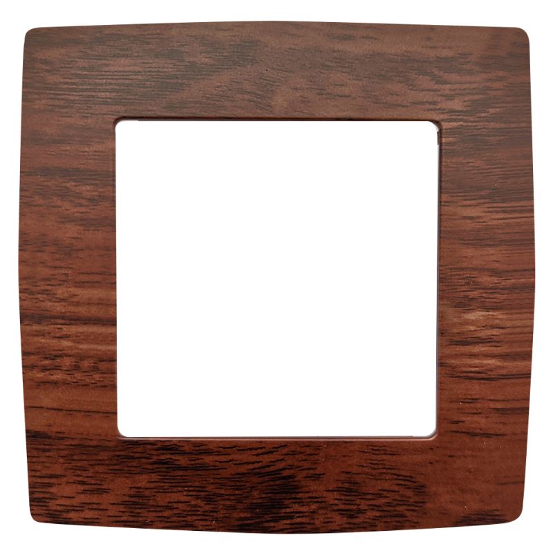 PRIME 1 GANG FRAME IP20 WOOD 1000119006