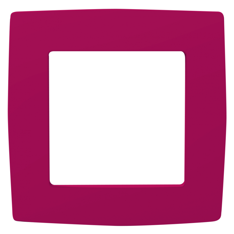 PRIME 1 GANG FRAME IP20 PINK 1000119007